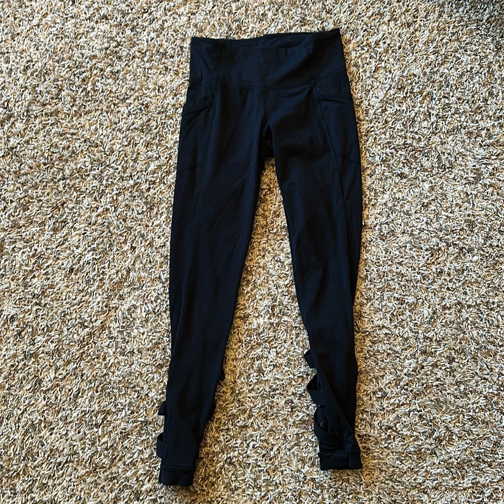 Athleta High Rise Cut Out Chaturanga Tight